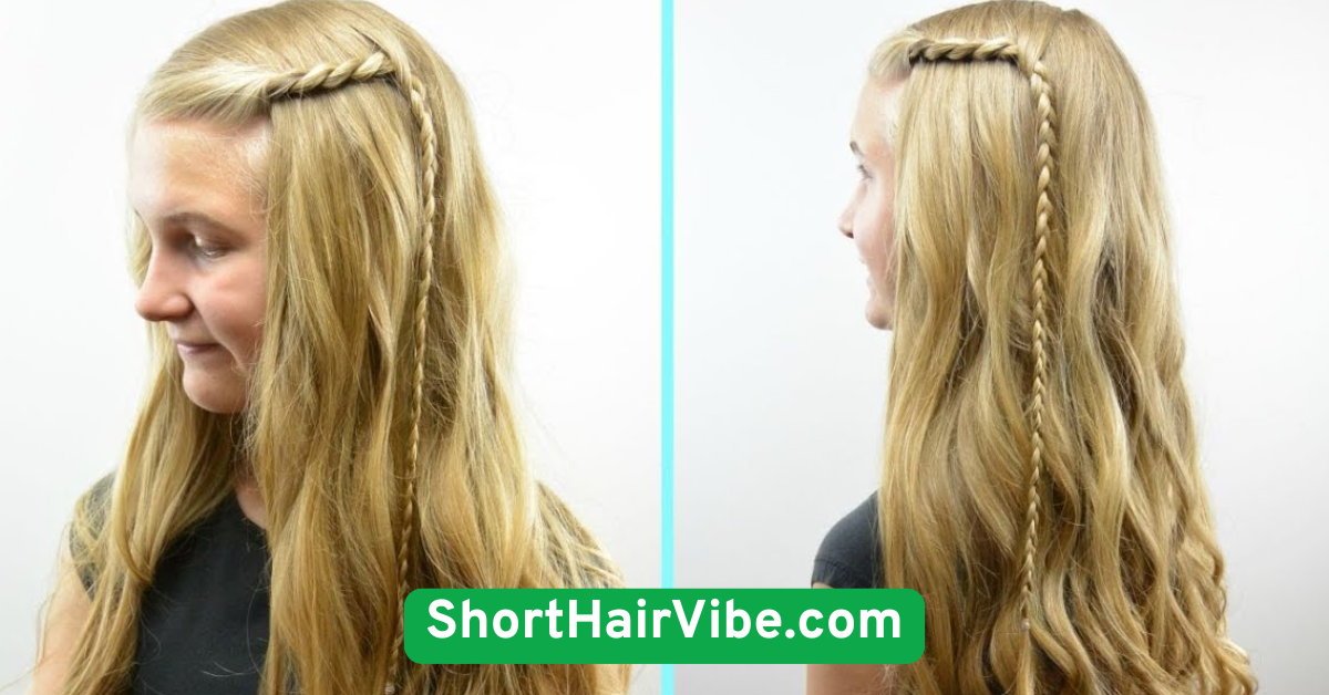 Pinned Back Bangs