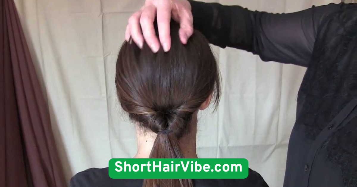 Twisted Low Ponytail