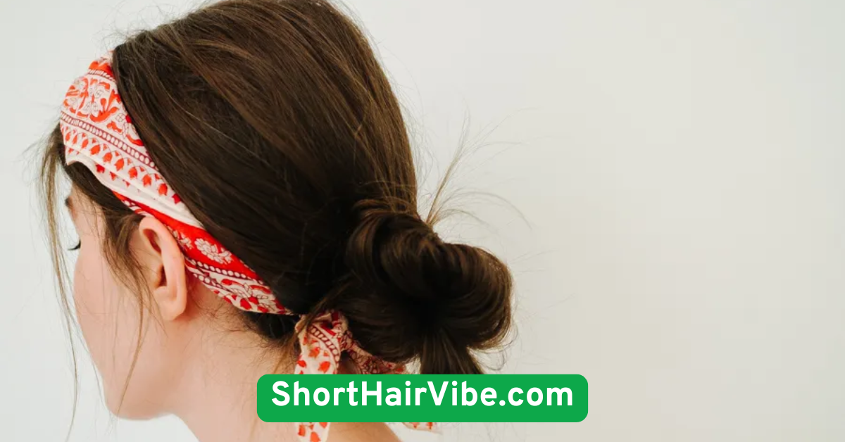 Low Knot with Scarf