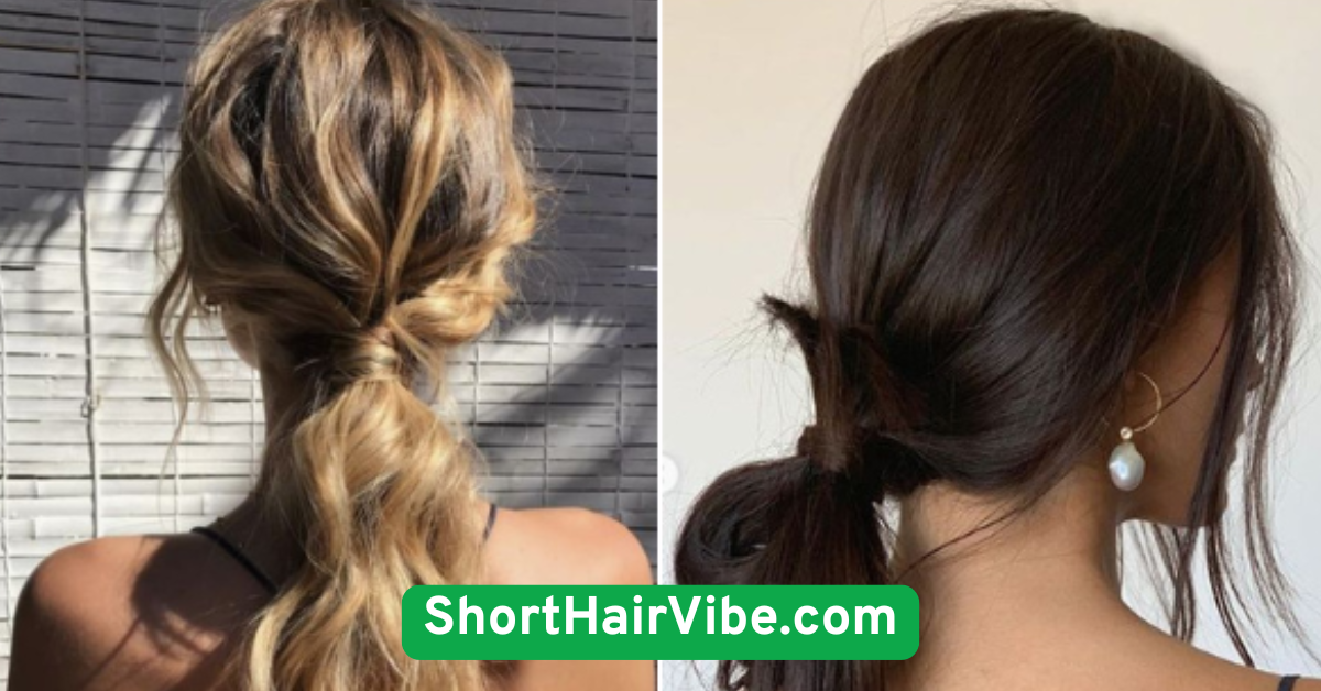 Low Messy Ponytail