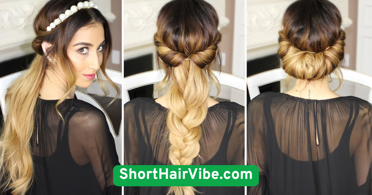 Headband with Loose Hair