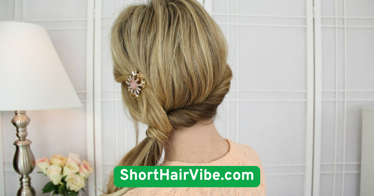 Low Ponytail with a Twist