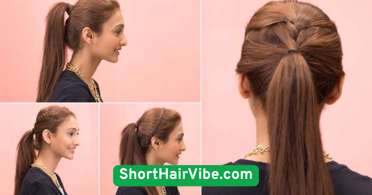 Textured High Ponytail