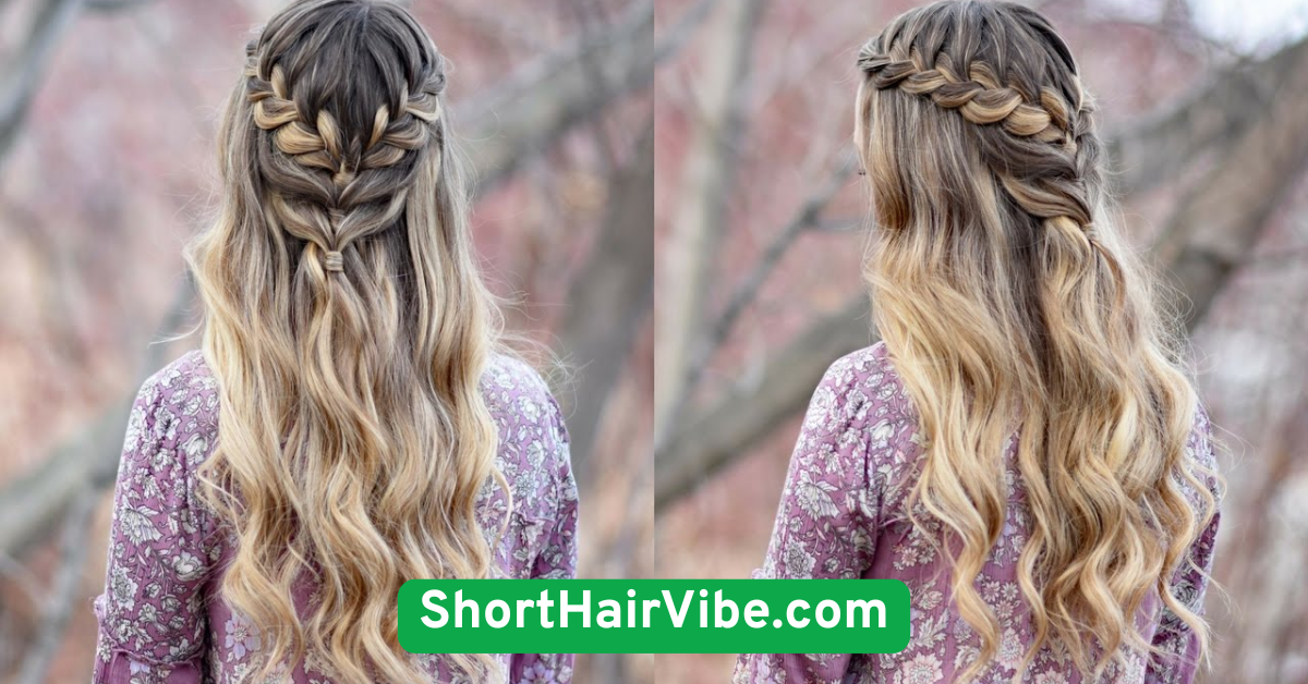  Half-Up Braided Style