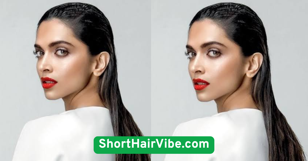 Slicked-Back Wet Look