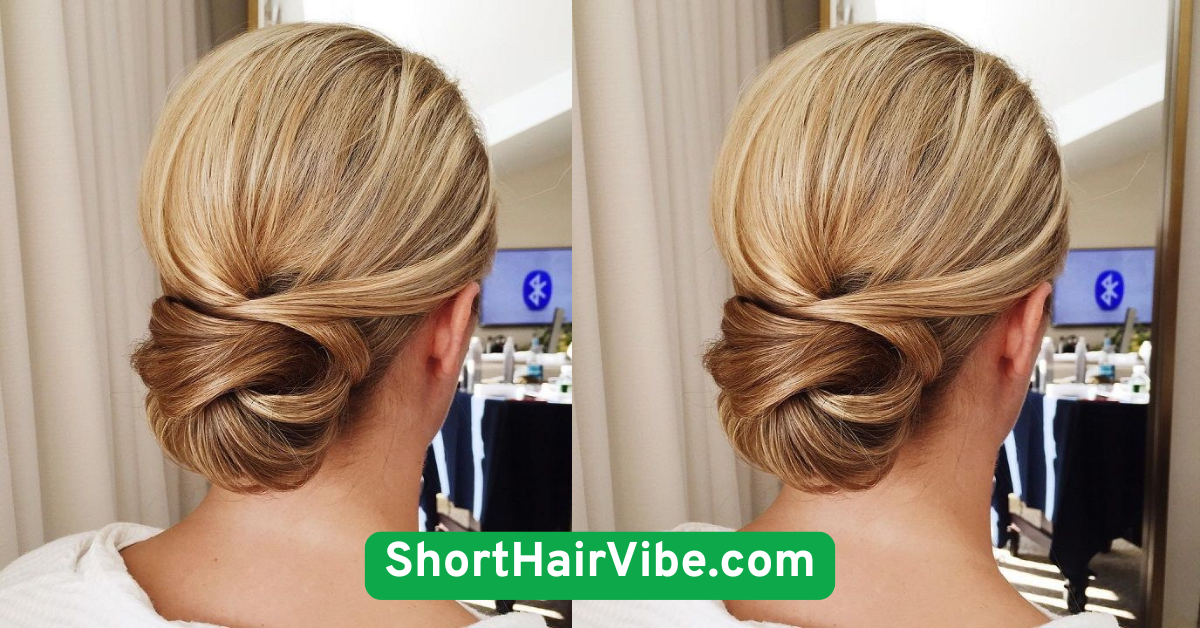Wrapped Low Bun