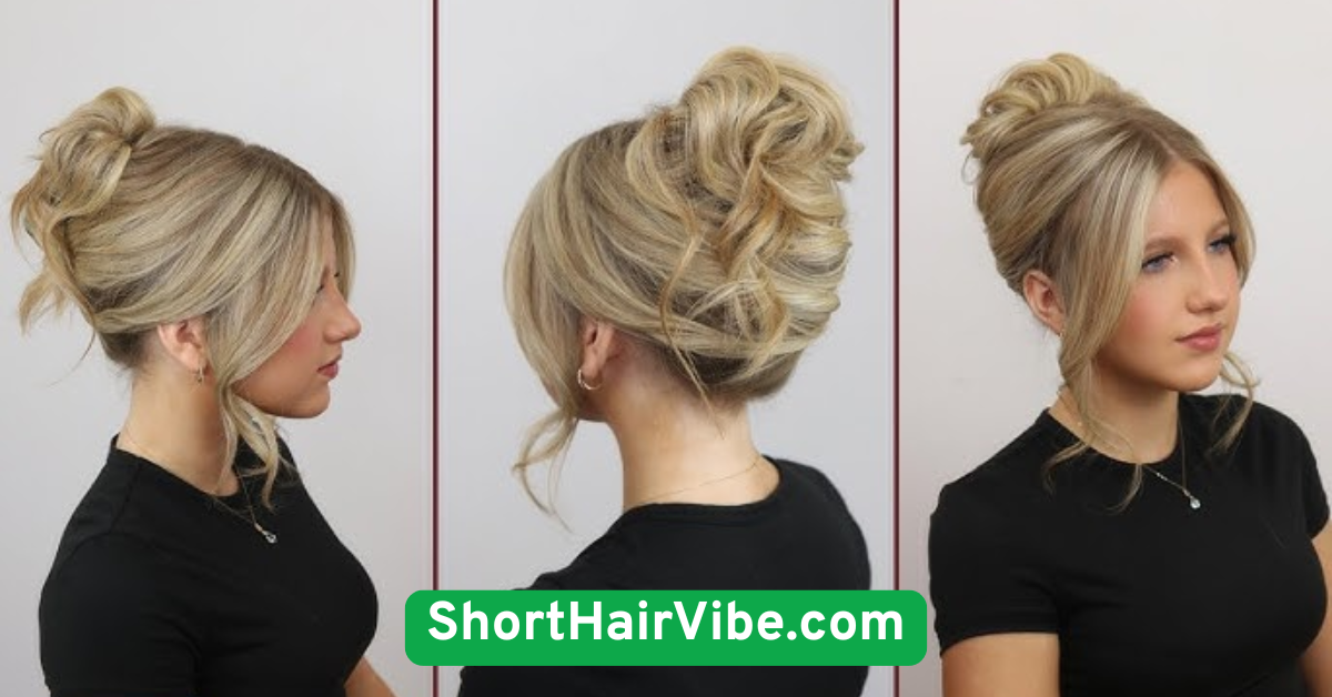 High Messy Bun