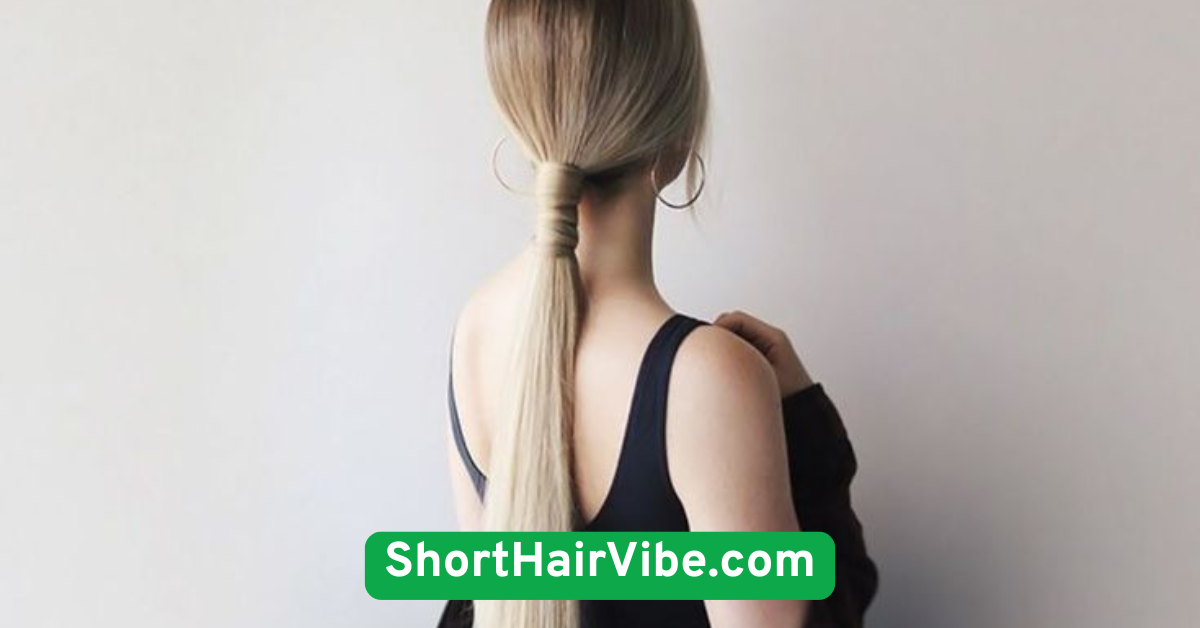  Low Sleek Ponytail