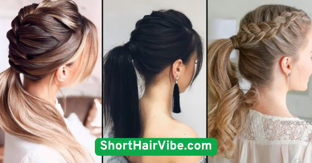 Low Twisted Ponytail