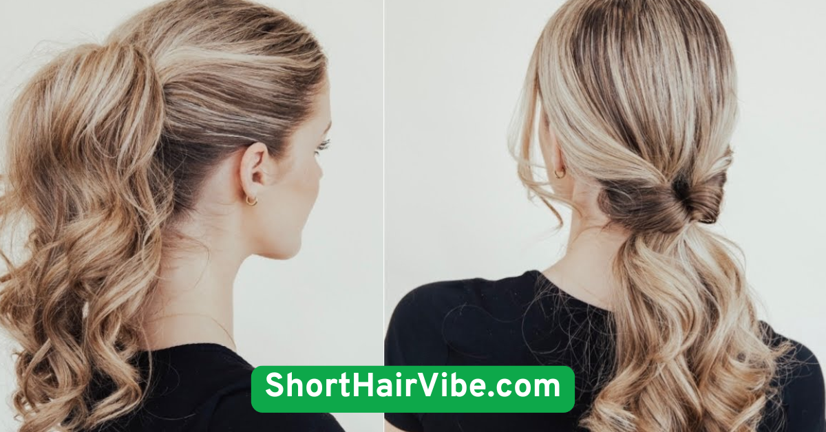 Messy High Ponytail