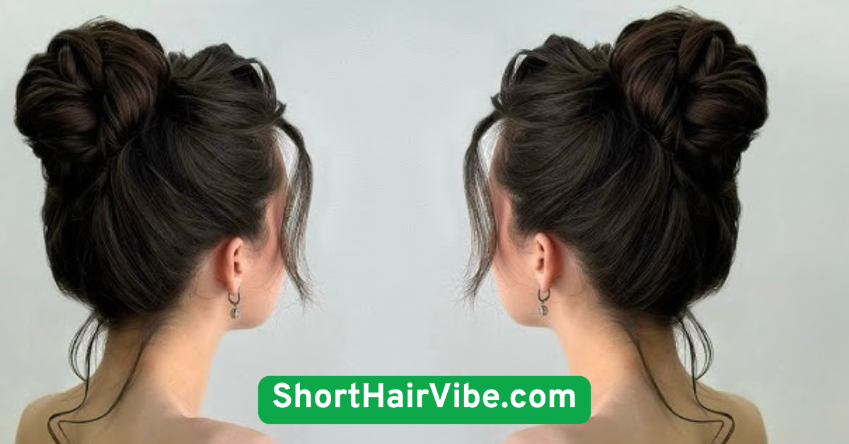 Messy Top Knot for Chic Comfort