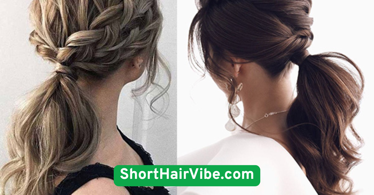Low Ponytail with Wrap