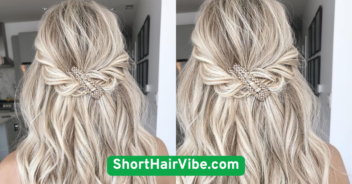 Twisted Half Ponytail