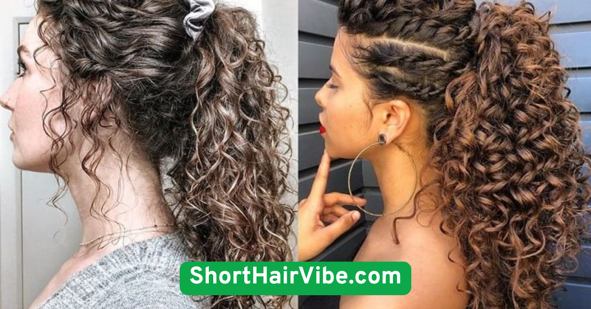  Curly Ponytail