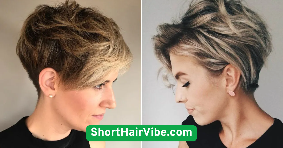Tousled Pixie Look