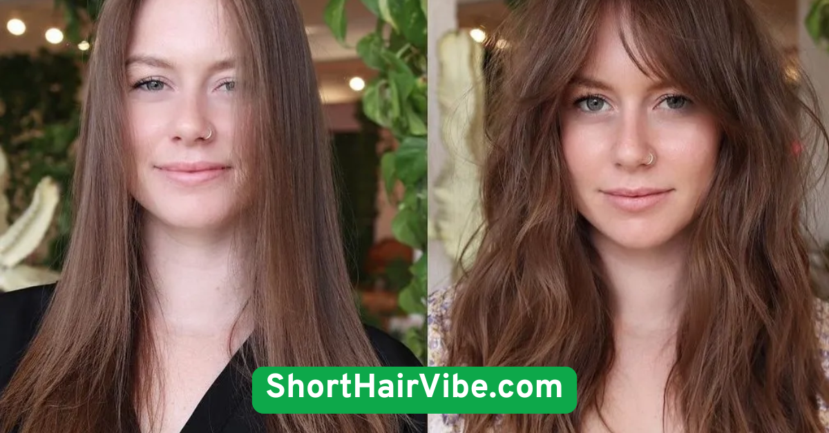 Side Swept Bangs with Clip