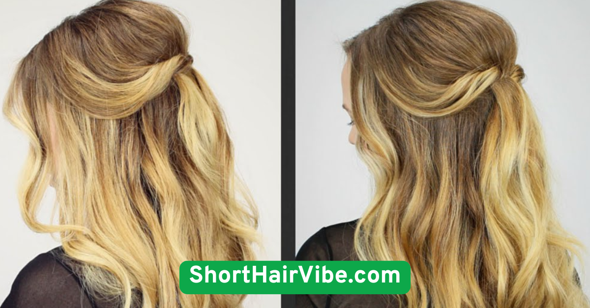 Half-Up Braid with Loose Waves