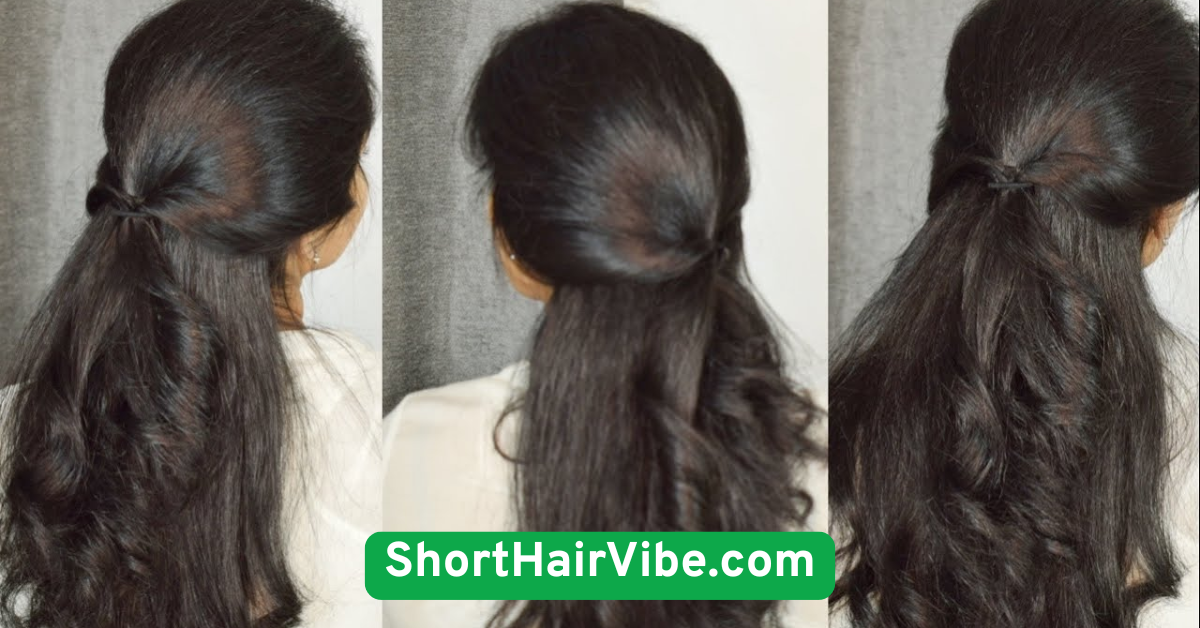 Twisted Half Ponytail