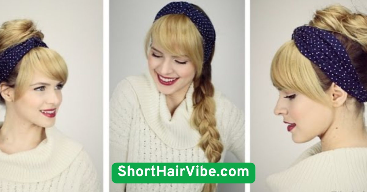 Faux Bangs with a Headband