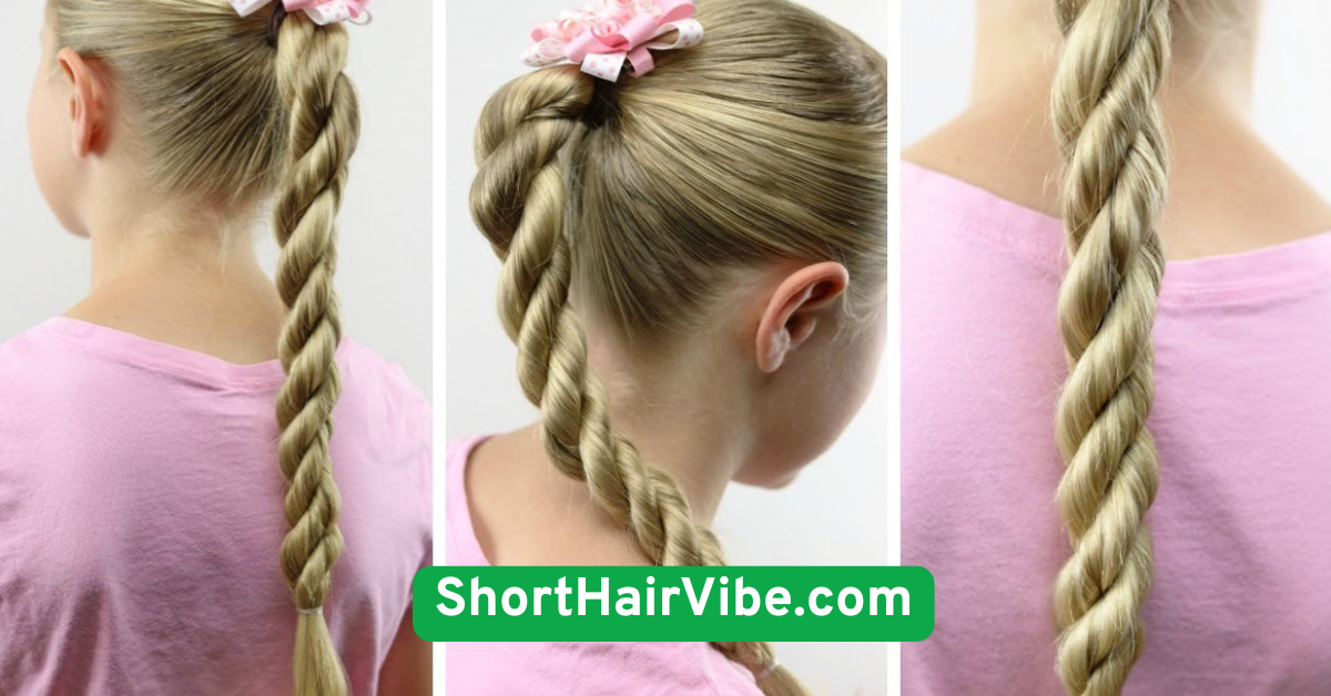  French Twist Ponytail