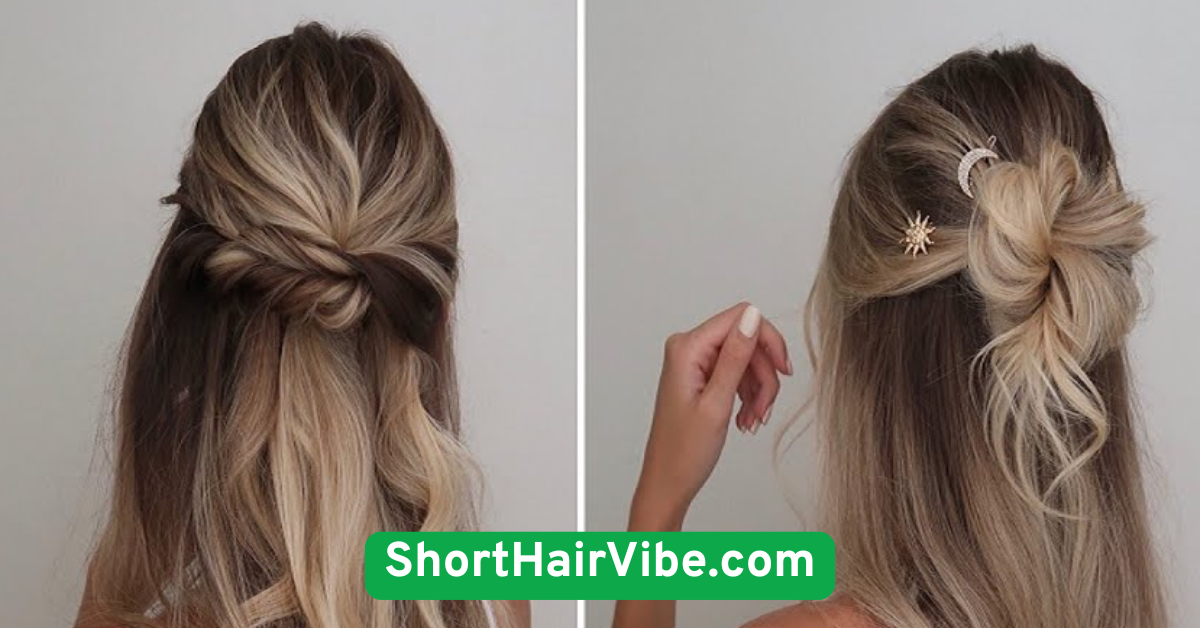 Half-Up Hair Twist