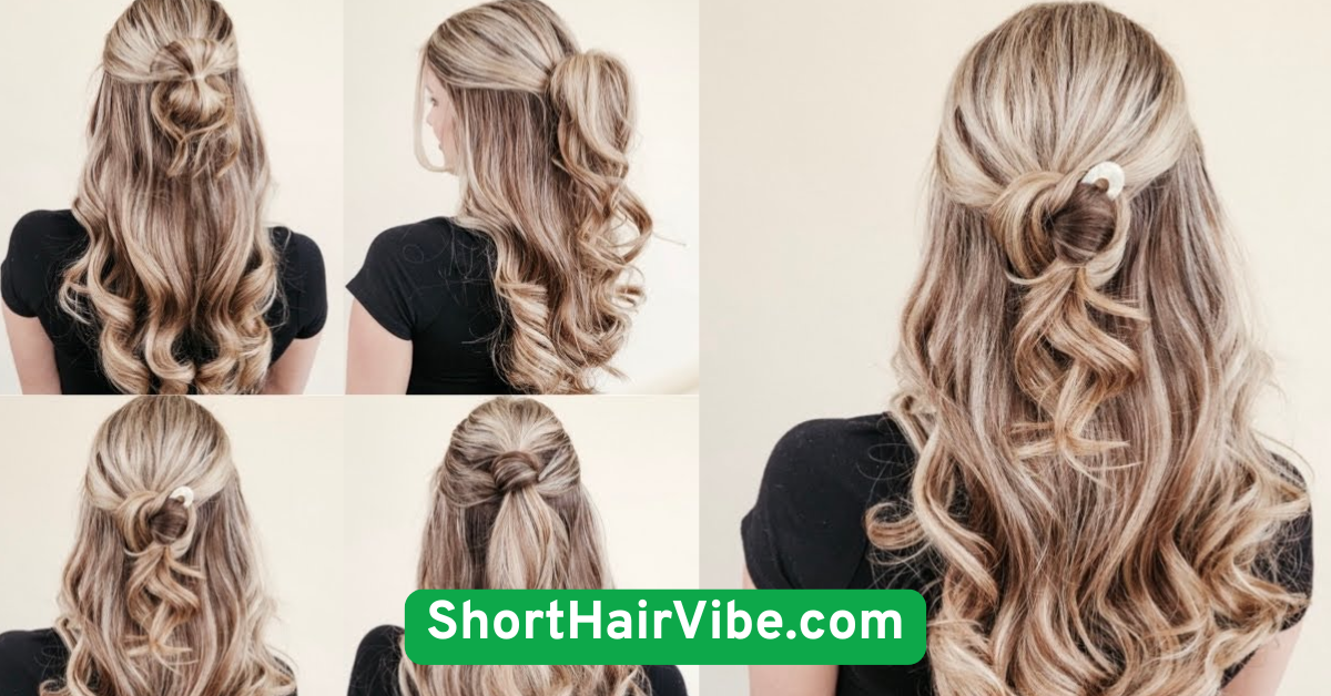 Half-Up, Half-Down Style