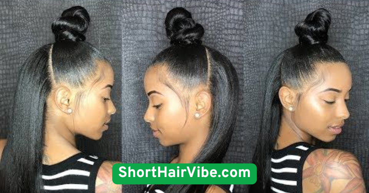  Half-Up Top Knot