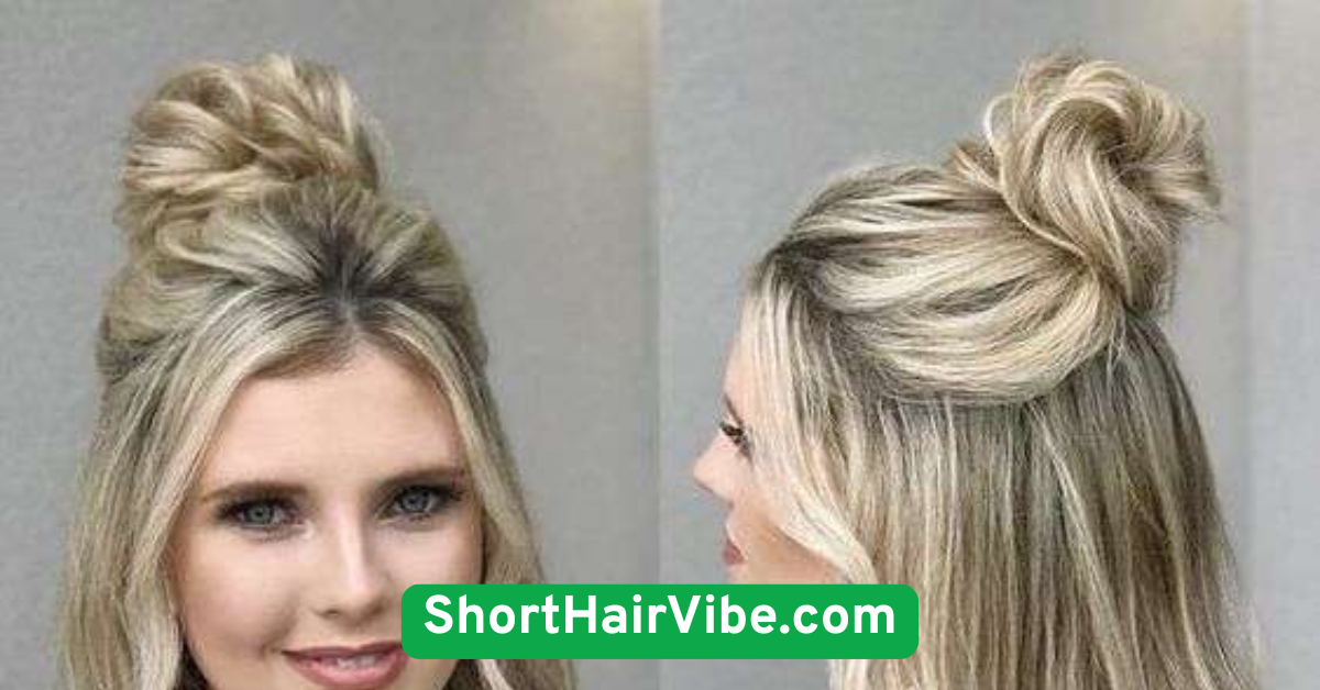  Half-Up Top Knot
