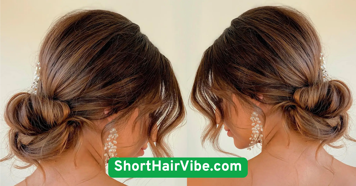 Messy Bun with a Polished Finish