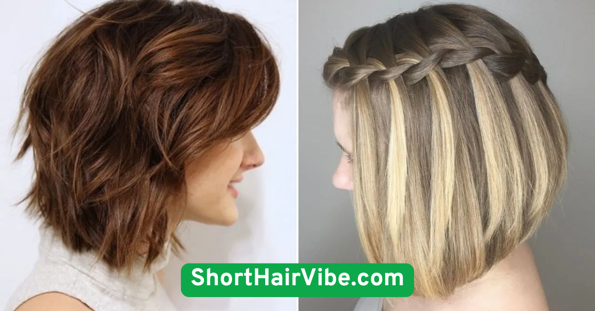  Side Part with Straight Hair
