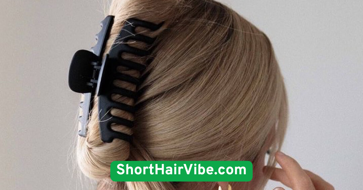 Classic French Twist with Claw Clip