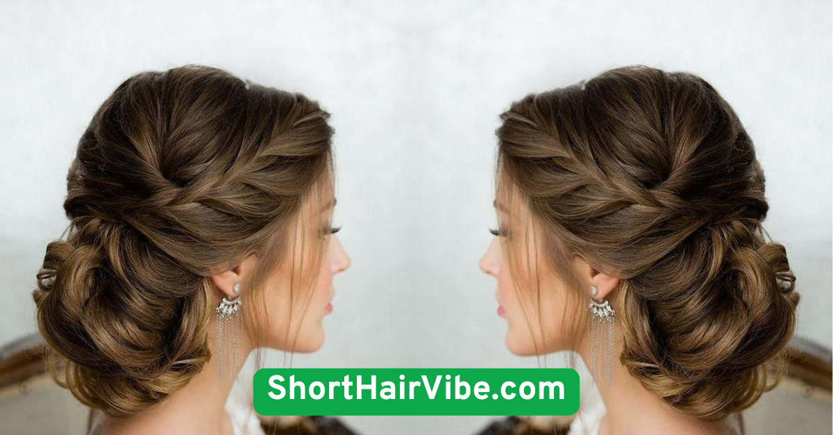  Side-Parted Low Bun