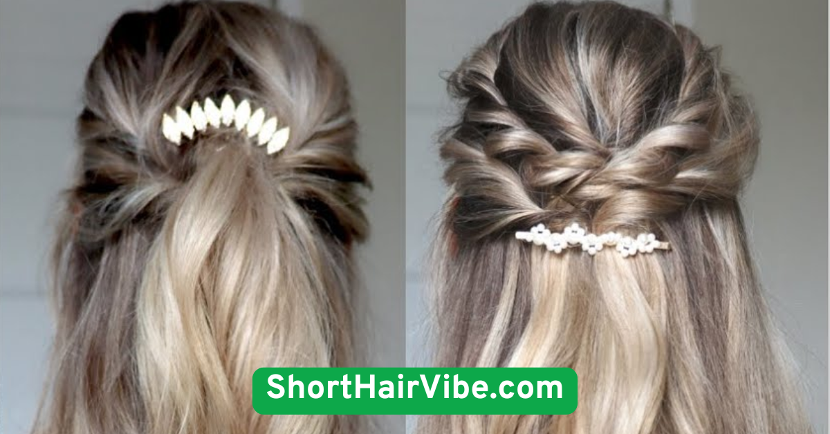 Twisted Half-Up Hairstyle
