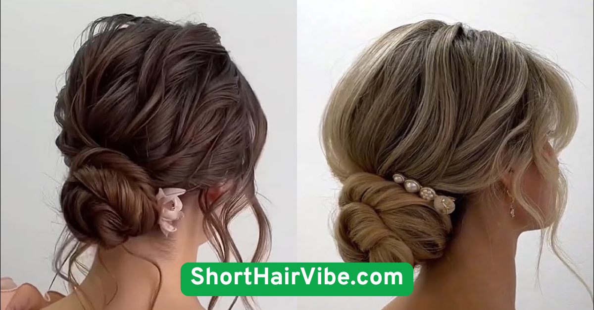  Twisted Low Bun