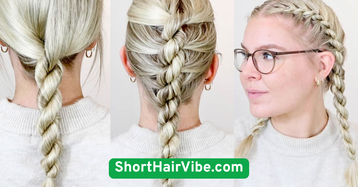 Low Twisted Ponytail