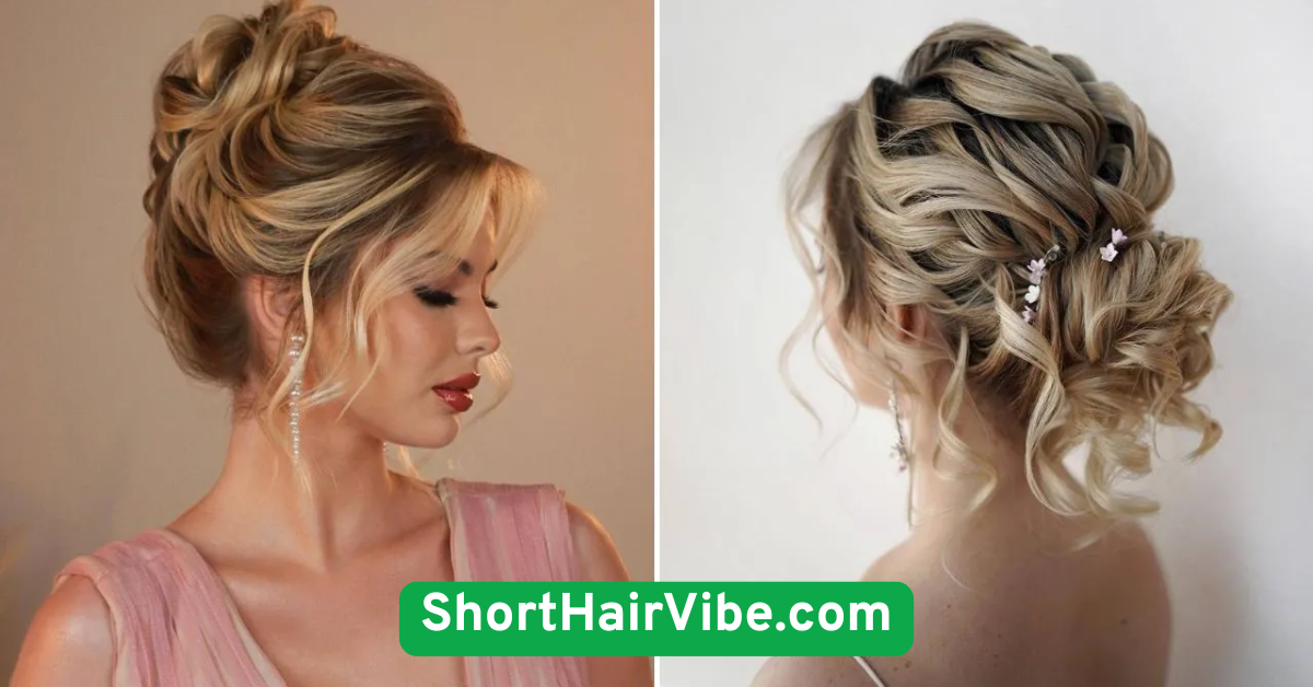  Textured Low Bun
