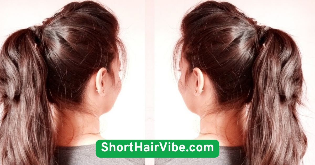 Textured Ponytail with Dry Shampoo