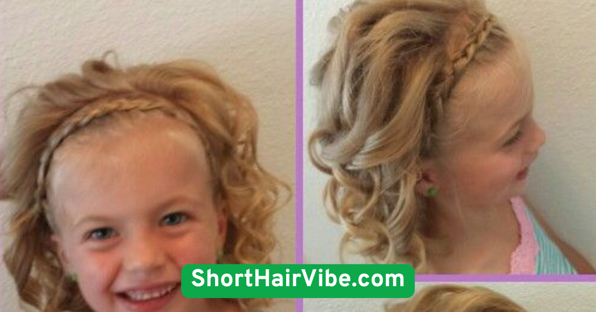 Pulled-Back Headband Style