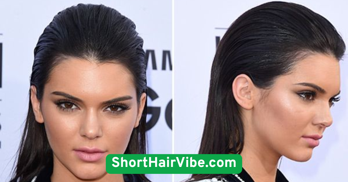 Slicked-Back Wet Look