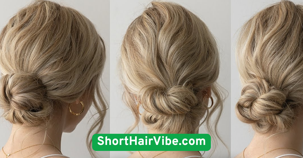 Low Bun with Ribbon