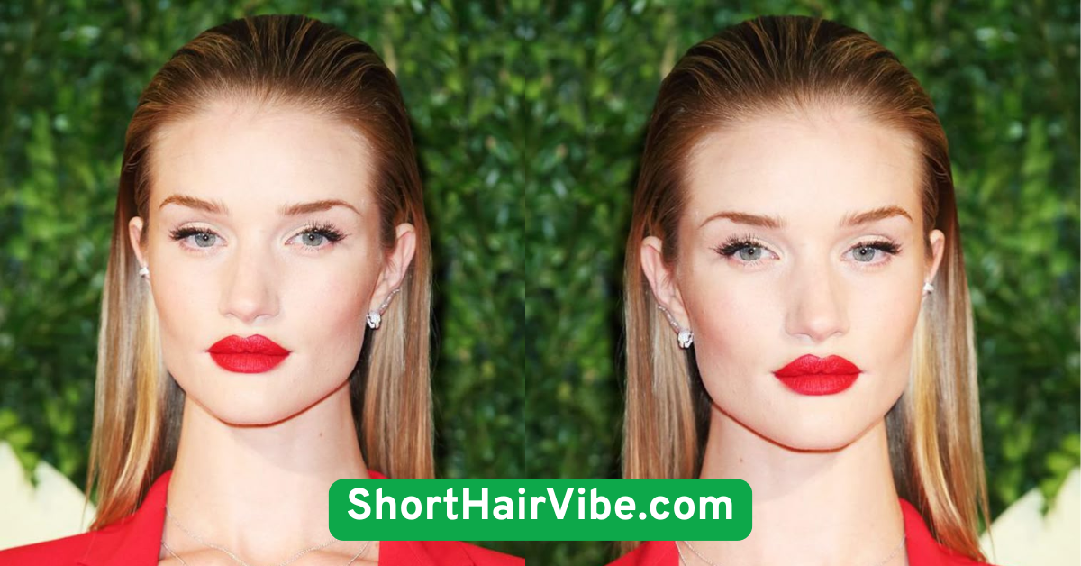 Slicked-Back Hair